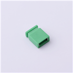 2.54mm Short Circuit Cap/Jumper Cap, Closed Top, KH-2.54TXM-BK-6.5H-G